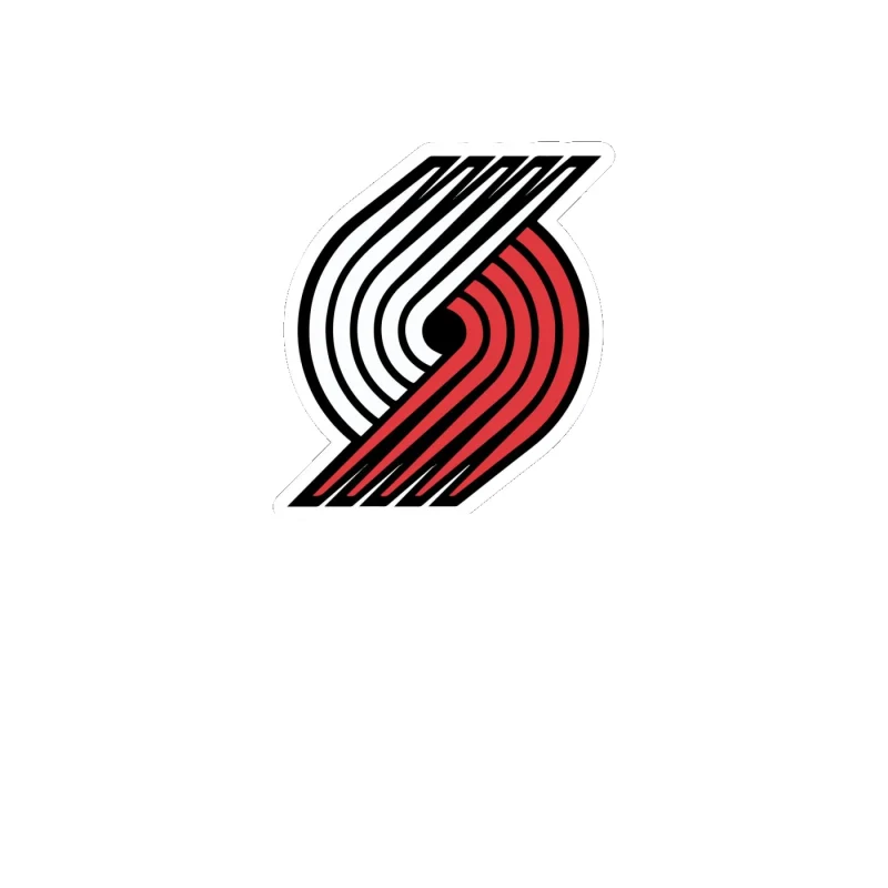 Portland Trail Blazers - Image 2 - Full Color Vinyl Sticker - Custom Size