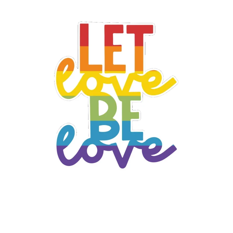 Pride Full Color Vinyl Decals - Custom Size