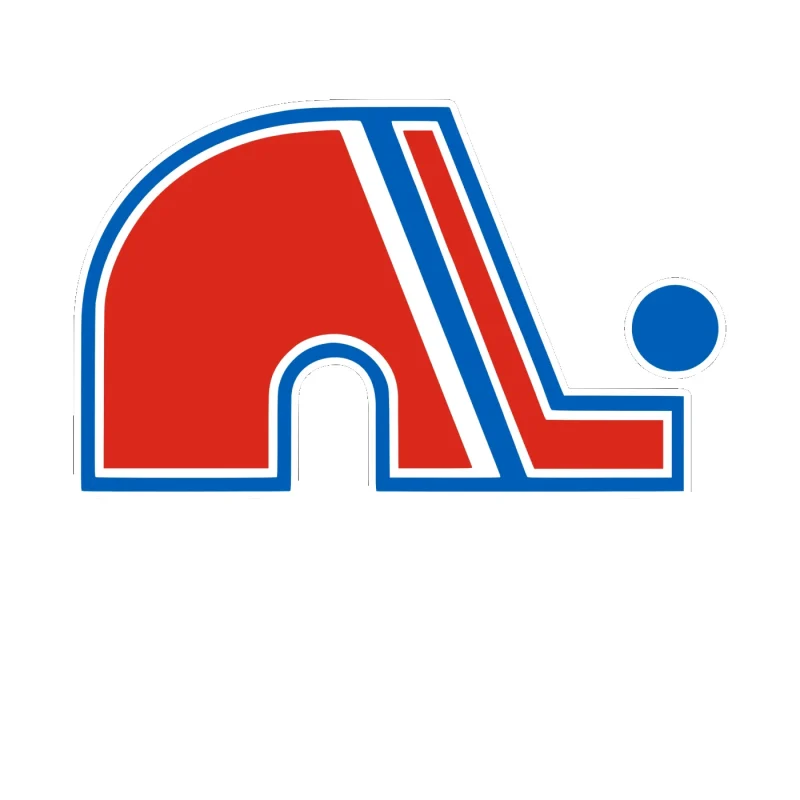 Quebec Nordiques - Elephant - Full Color Vinyl Sticker - Custom Size