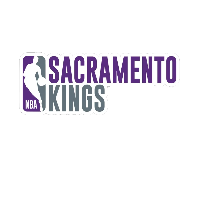 Sacramento Kings - Image 11 - Full Color Vinyl Sticker - Custom Size
