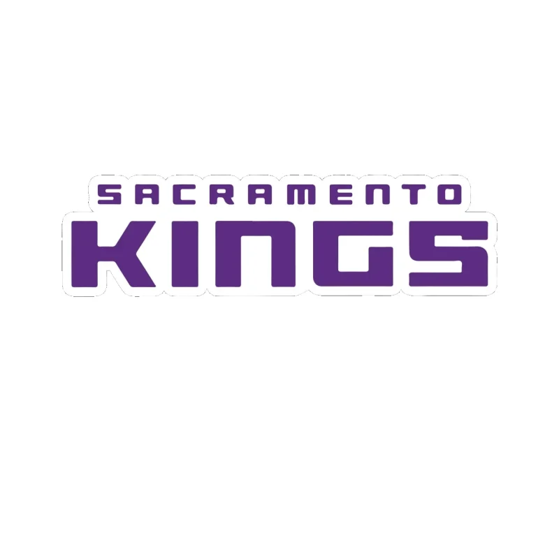 Sacramento Kings - Image 10 - Full Color Vinyl Sticker - Custom Size
