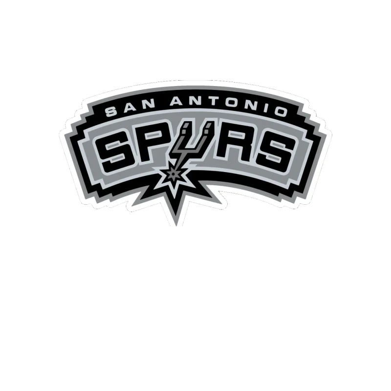 San Antonio Spurs - Image 12 - Full Color Vinyl Sticker - Custom Size
