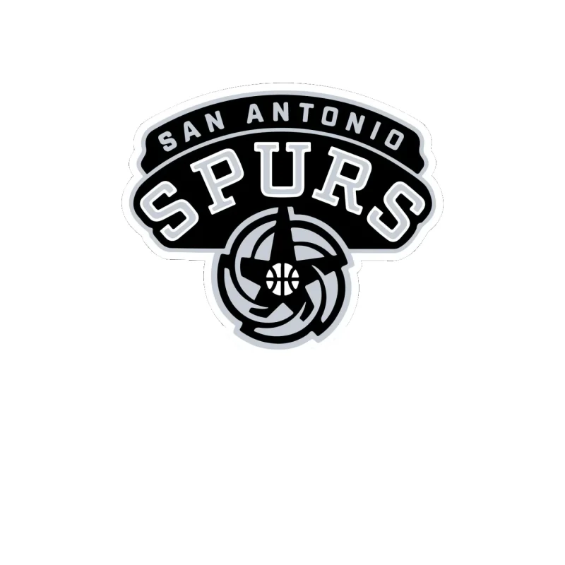 San Antonio Spurs - Image 7 - Full Color Vinyl Sticker - Custom Size