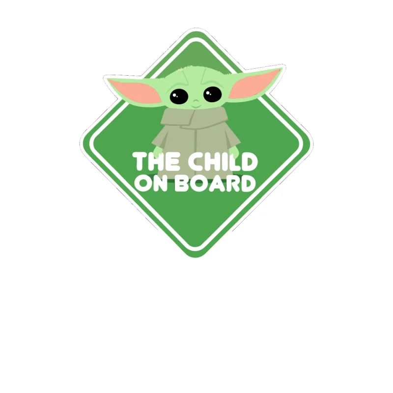 Baby on board Full Color Vinyl Decal