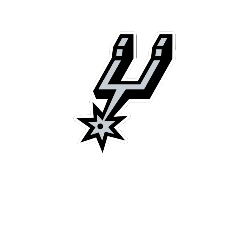 San Antonio Spurs - Image 4 - Full Color Vinyl Sticker - Custom Size