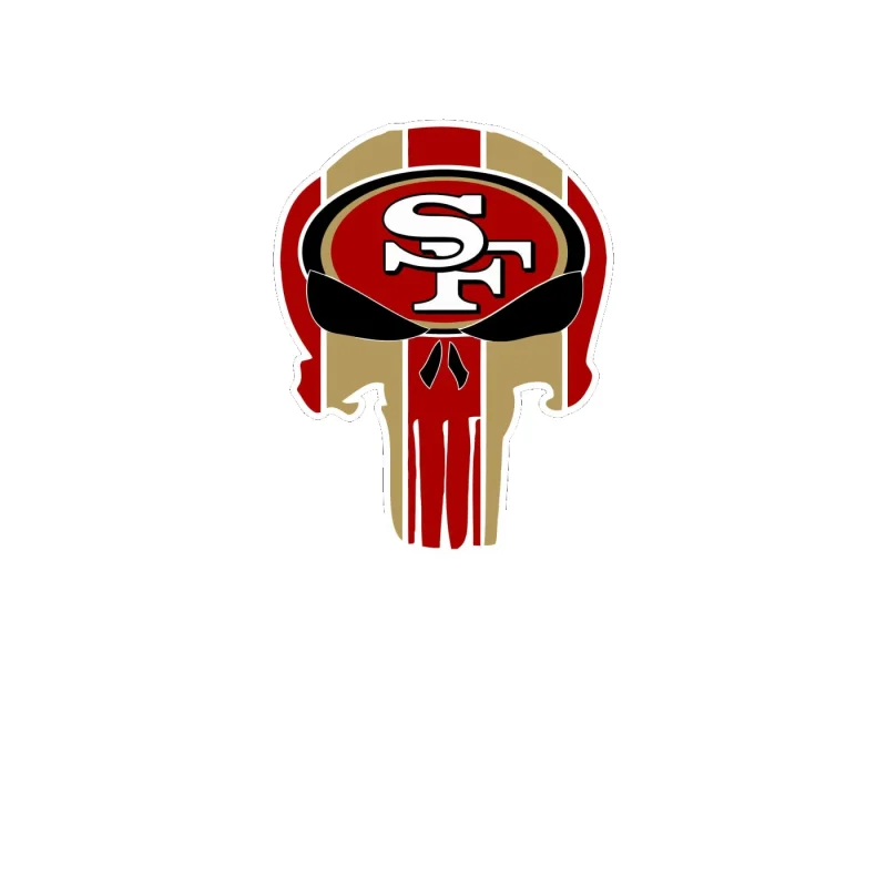 San Francisco 49ers - Image 11 - Full Color Vinyl Sticker - Custom Size