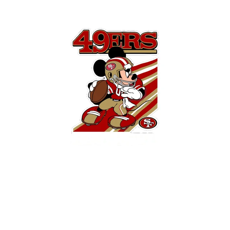 San Francisco 49ers - Image 10 - Full Color Vinyl Sticker - Custom Size