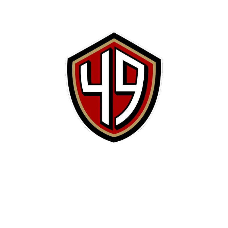 San Francisco 49ers - Image 6 - Full Color Vinyl Sticker - Custom Size