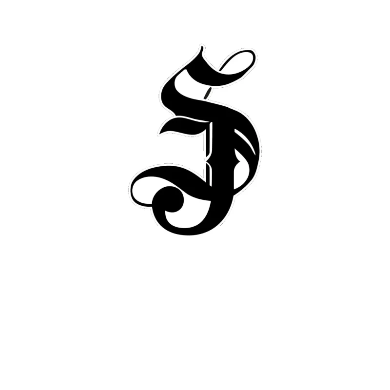 San Jose Sharks - SJ Cursive - Full Color Vinyl Sticker - Custom Size