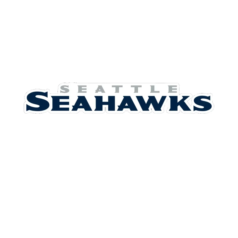 Seattle Seahawks - Image 17 - Full Color Vinyl Sticker - Custom Size