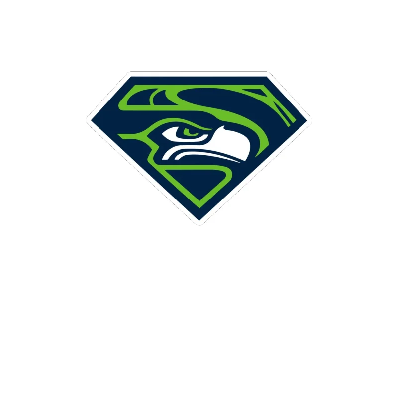 Seattle Seahawks - Image 11 - Full Color Vinyl Sticker - Custom Size