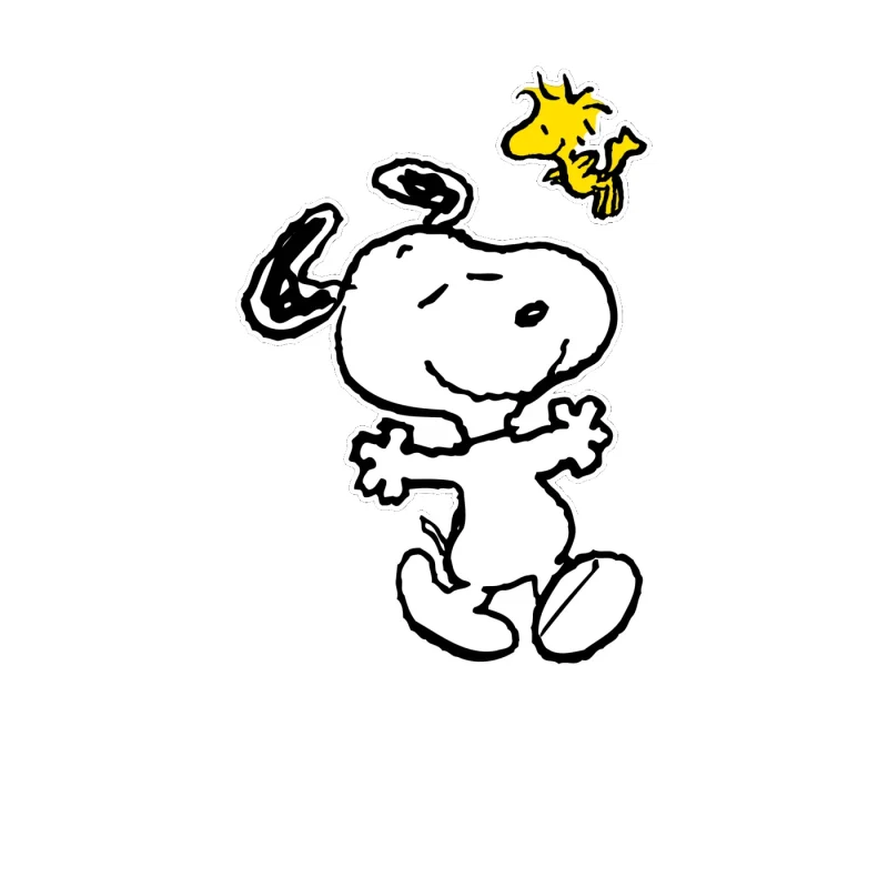 Snoopy Full Color Vinyl Decal