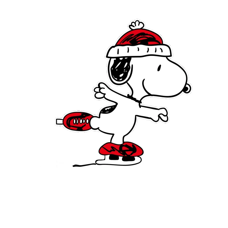Snoopy Full Color Vinyl Decal