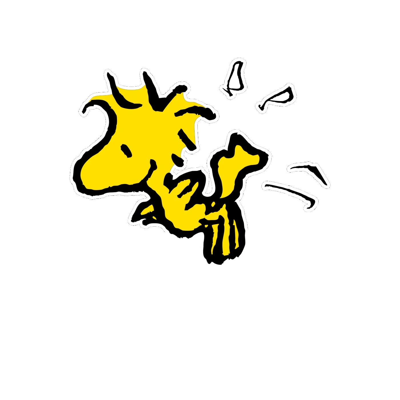 Snoopy - Woodstock Full Color Vinyl Decal