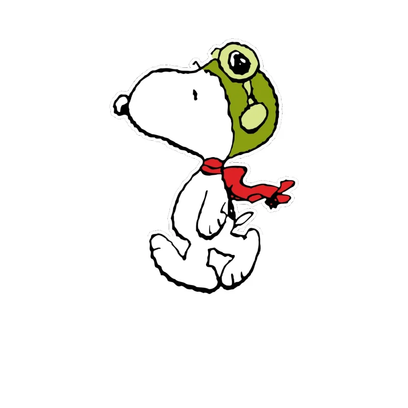 Snoopy Full Color Vinyl Decal