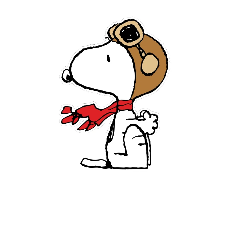 Snoopy Full Color Vinyl Decal