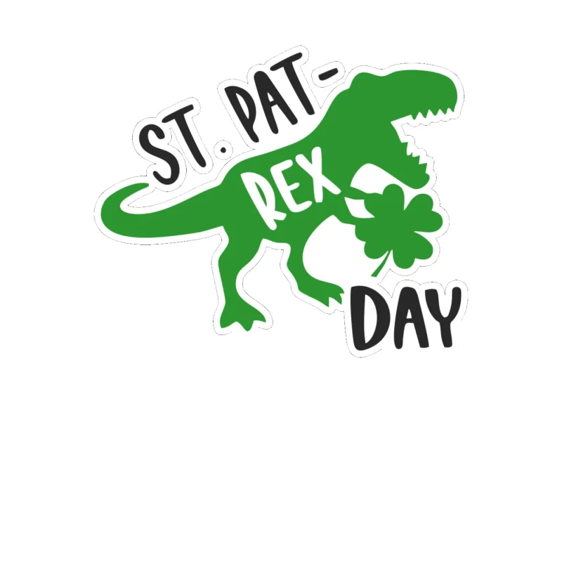 St. Patrick's Day Full Color Vinyl Sticker - Custom Size