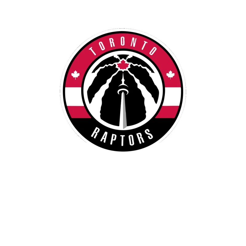 Toronto Raptors - Image 3 - Full Color Vinyl Sticker - Custom Size