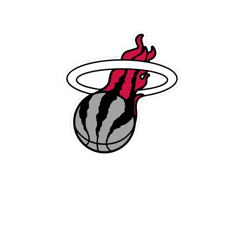Toronto Raptors - Image 2 - Full Color Vinyl Sticker - Custom Size