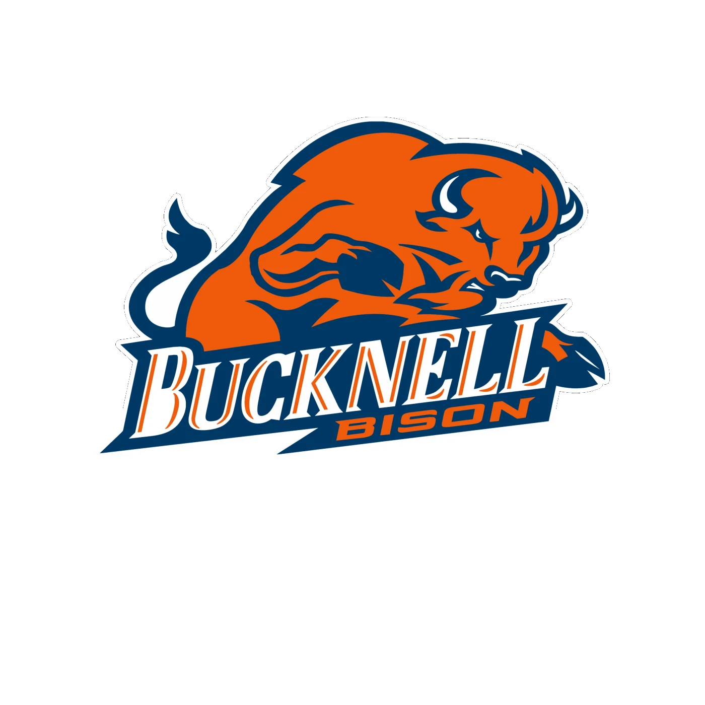 Bucknell Bison - Image 1 - Full Color Vinyl Decal - Custom Size