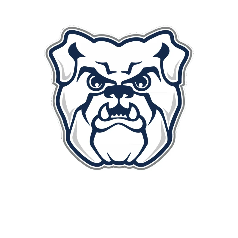 Butler Bulldogs Full Color Vinyl Decal - Custom Size
