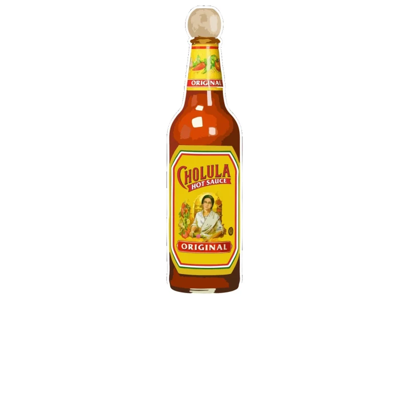 Cholula Full Color Vinyl Decal - Custom Size