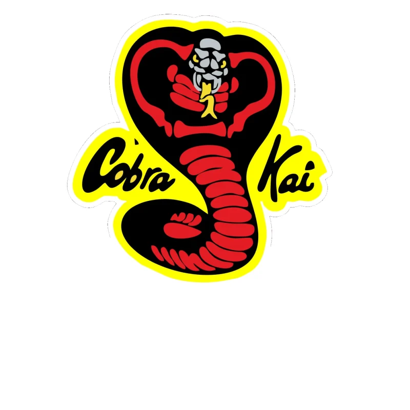 Cobra Kai Full Color Vinyl Decal - Custom Size