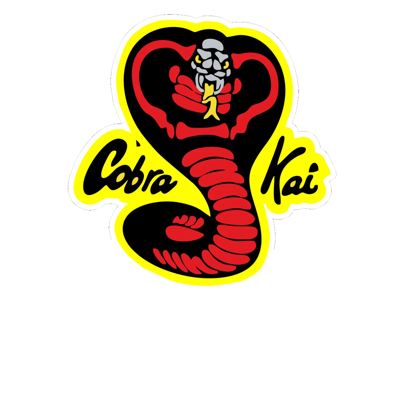 Cobra Kai Full Color Vinyl Decal - Custom Size