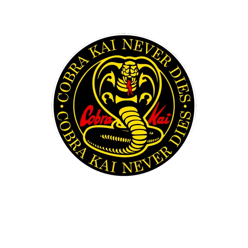 Cobra Kai Full Color Vinyl Decal - Custom Size