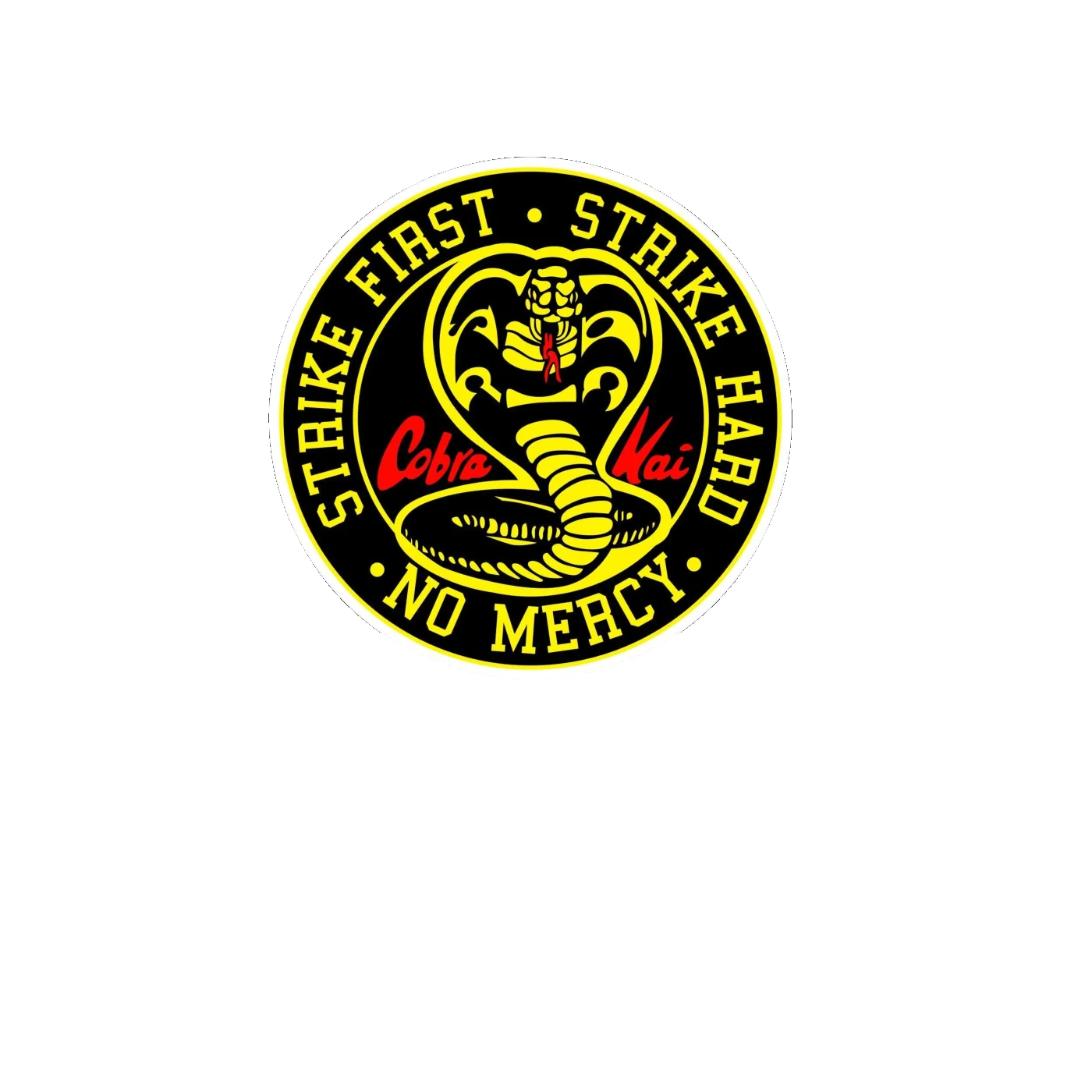 Cobra Kai Full Color Vinyl Sticker - Custom Size