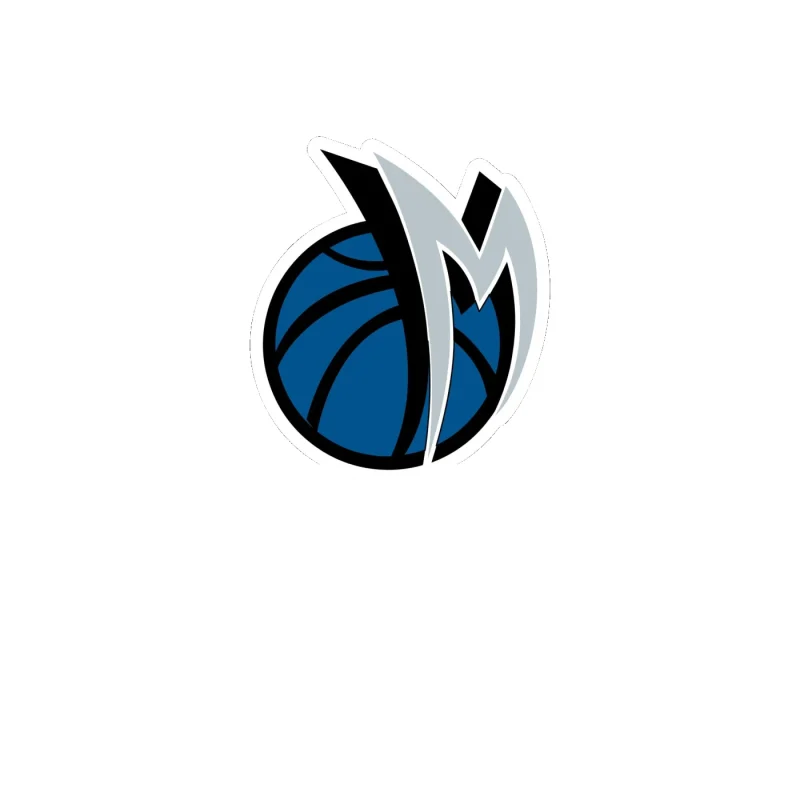 Dallas Mavericks - Image 1 - Full Color Vinyl Sticker - Custom Size