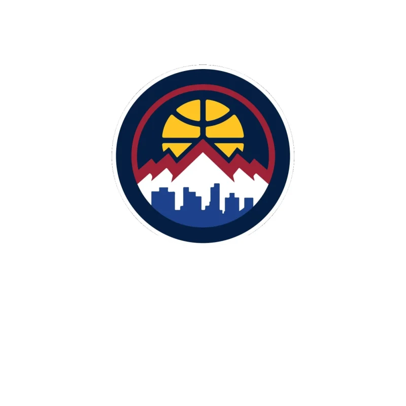 Denver Nuggets - Image 7 - Full Color Vinyl Sticker - Custom Size
