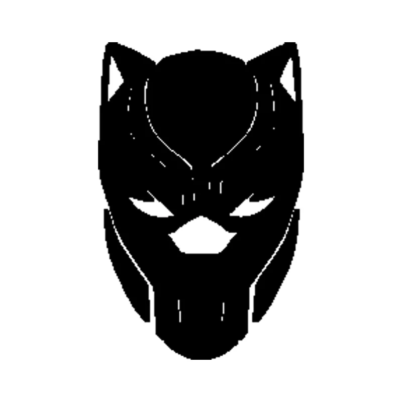 Black Panther Vinyl Decal - Custom Size