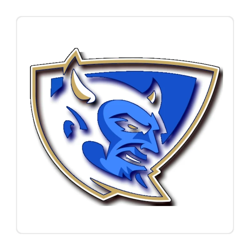 Bluefield State Big Blues Full Color Vinyl Decal - Custom Size