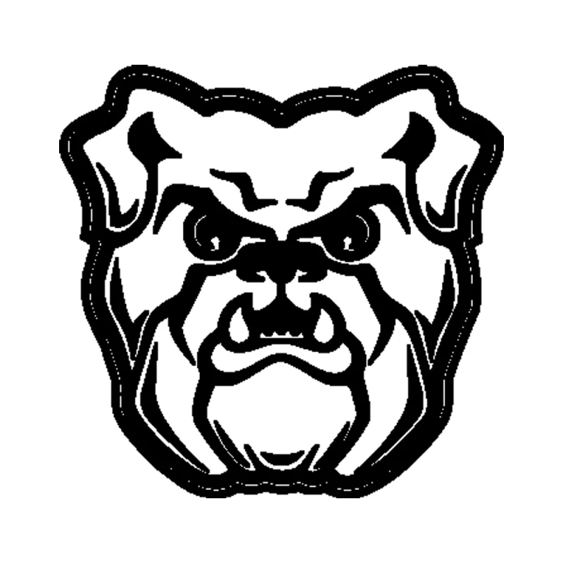 Butler Bulldogs Vinyl Decal - Custom Size