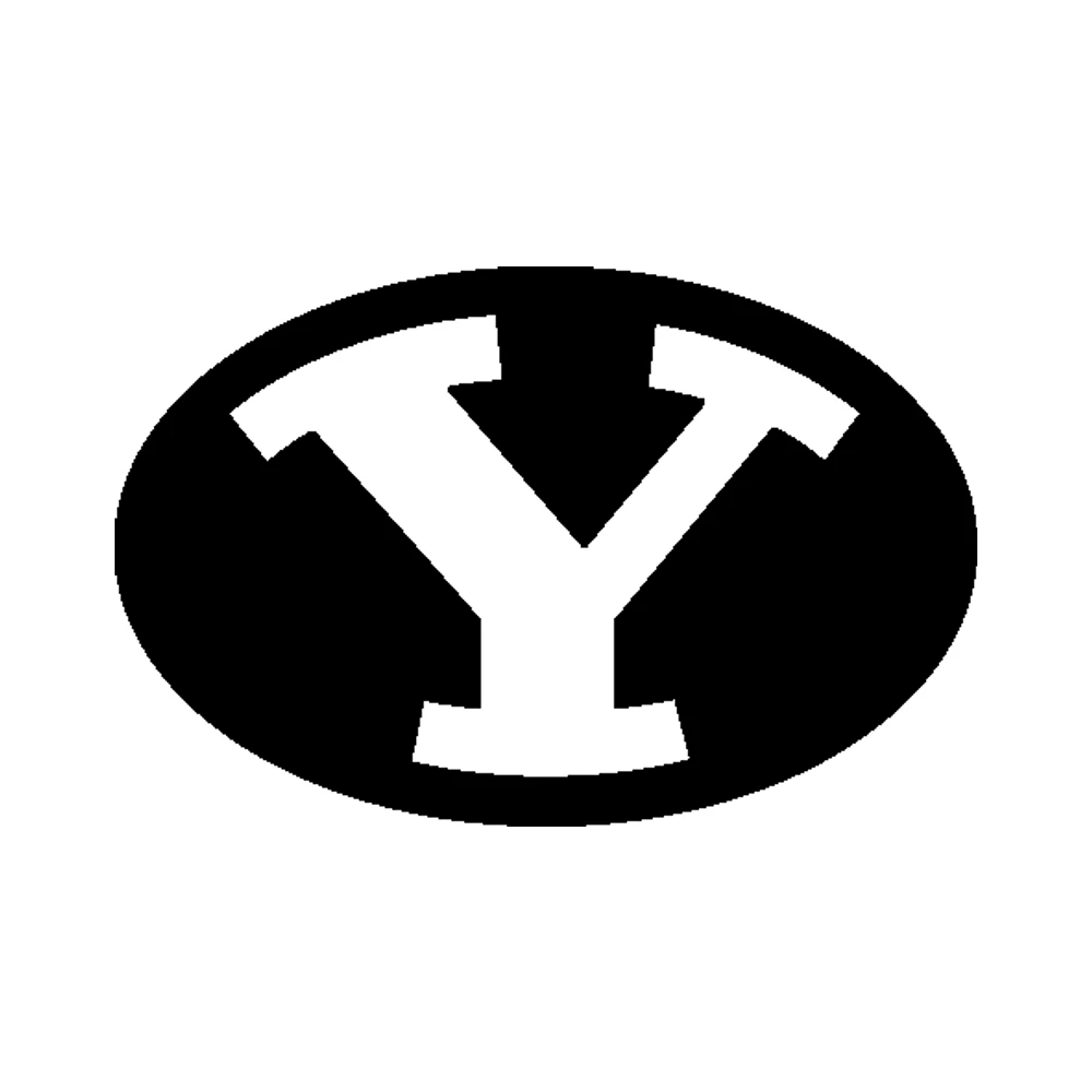 BYU Cougars Vinyl Decal - Custom Size