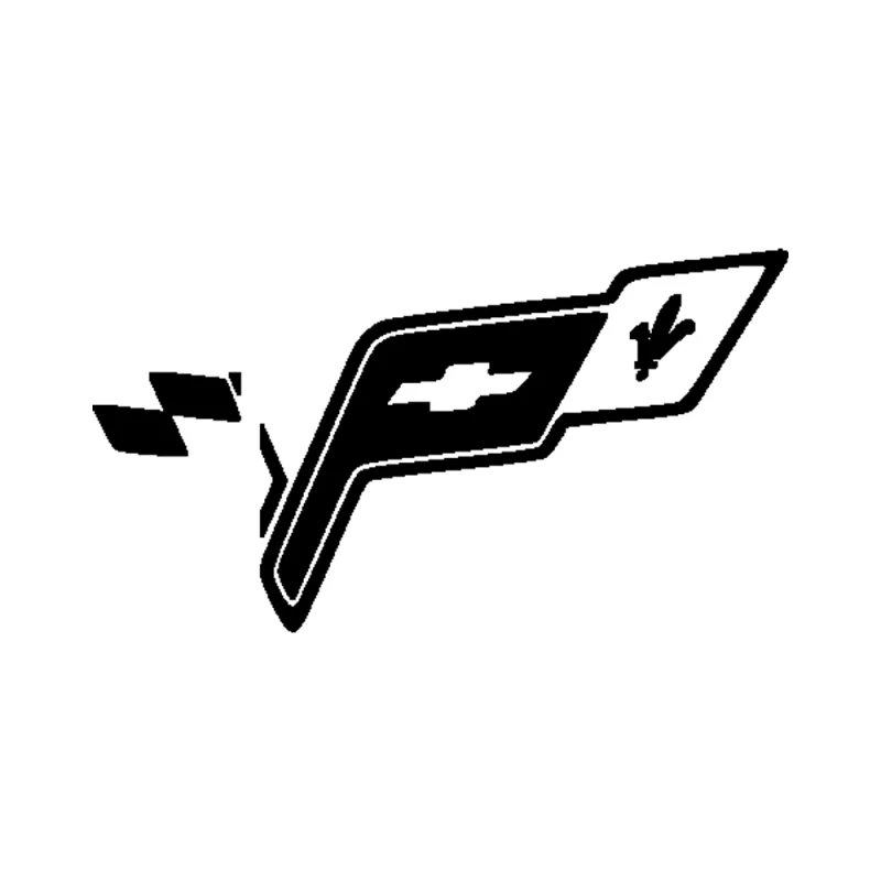 Chevrolet Corvette Vinyl Decal - Custom Size