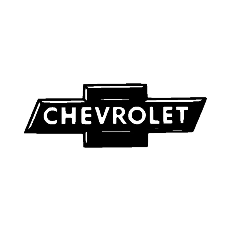 Chevrolet Vinyl Decal - Custom Size