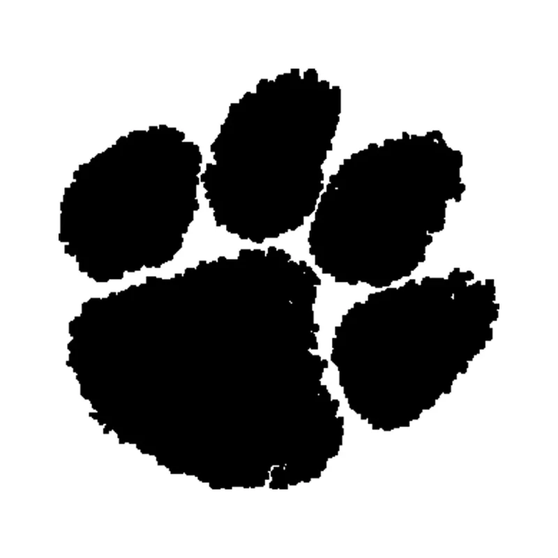 Clemson Tigers Vinyl Decal - Custom Size