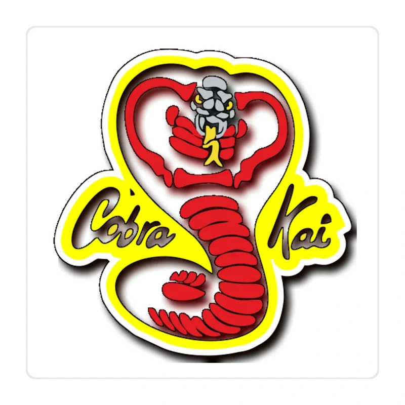 Cobra Kai Full Color Vinyl Decal - Custom Size