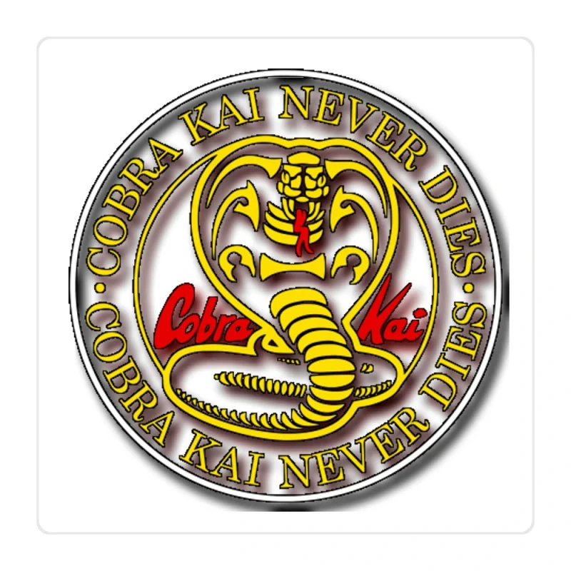 Cobra Kai Full Color Vinyl Decal - Custom Size