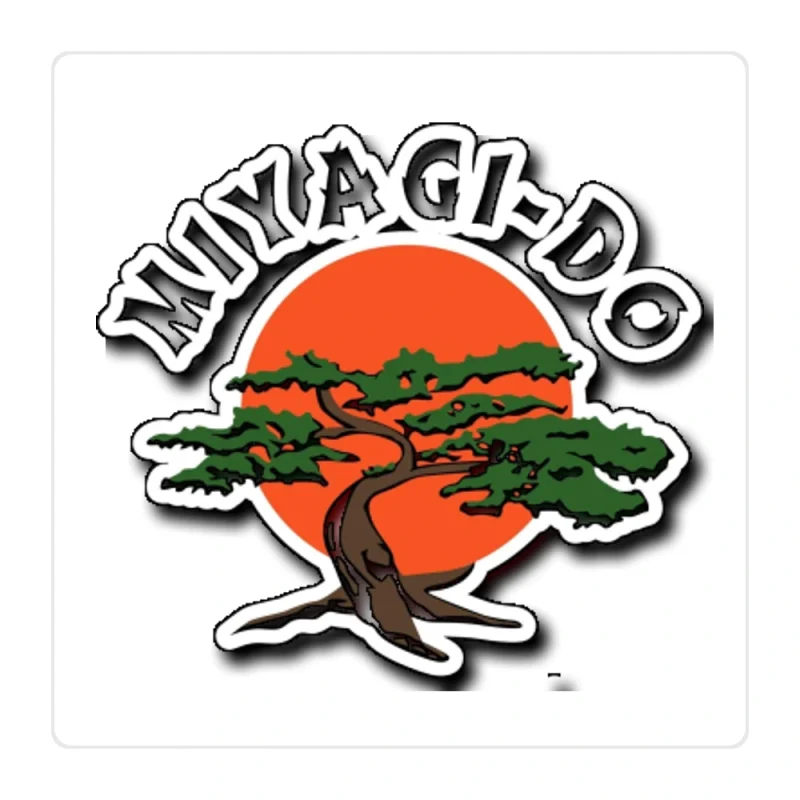 Cobra Kai Full Color Vinyl Sticker - Custom Size