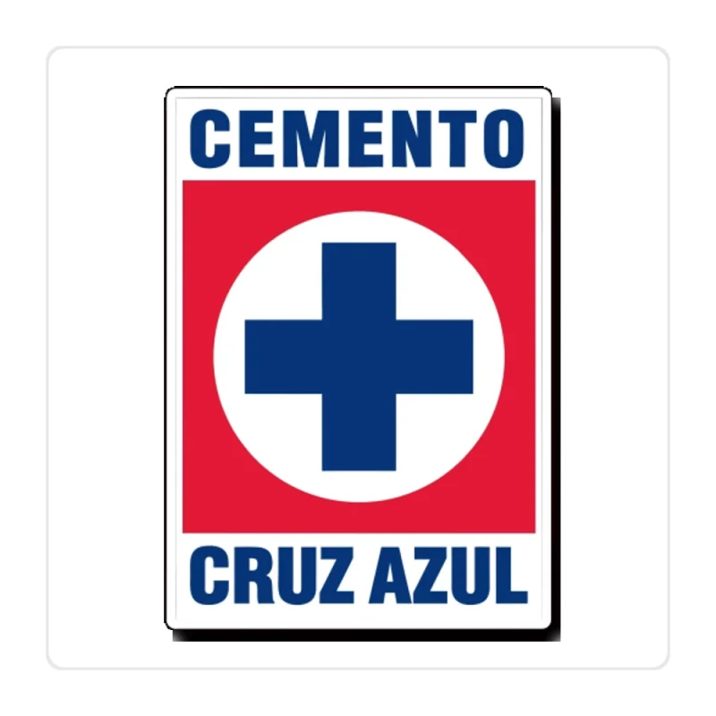 Cruz Azul Full Color Vinyl Sticker - Custom Size