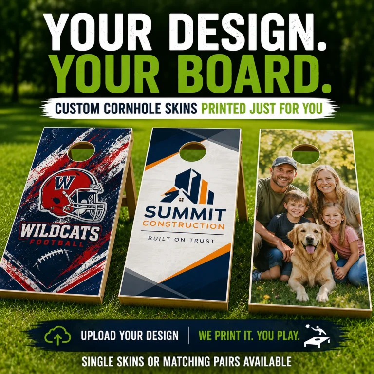 Custom Cornhole Skin