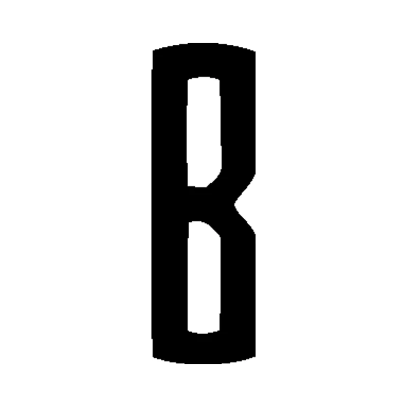 Custom Monogram Vinyl Sticker - Custom Size
