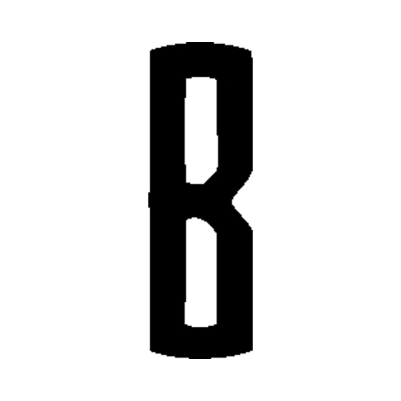 Custom Monogram Vinyl Sticker - Custom Size