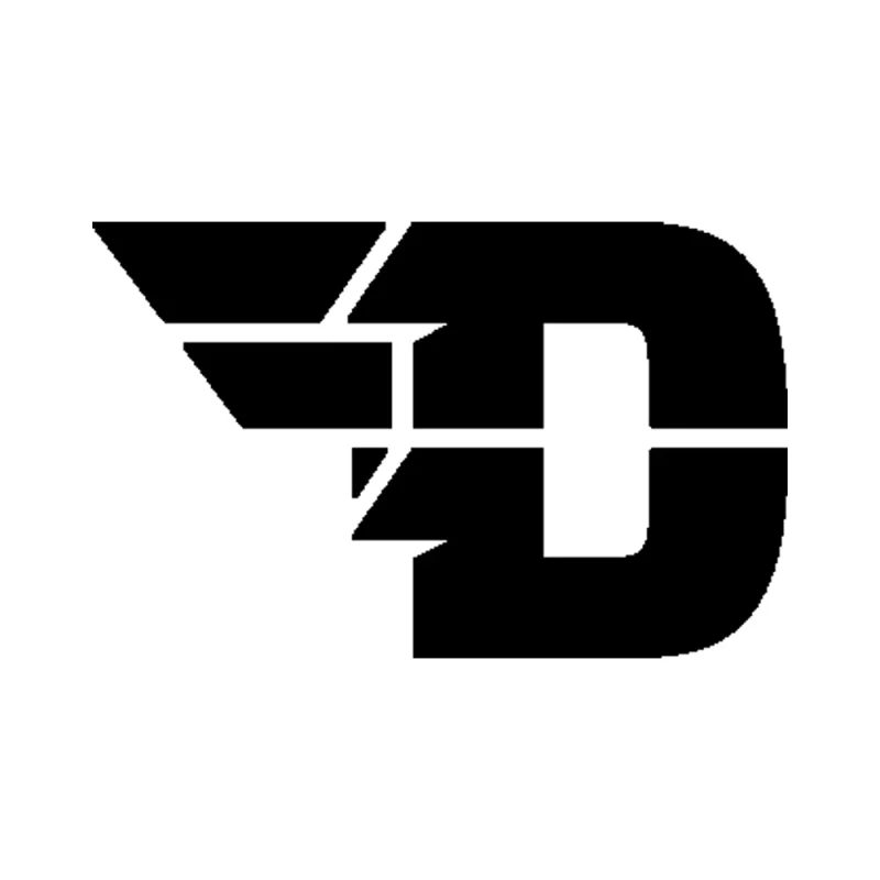 Dayton Flyers Vinyl Decal - Custom Size