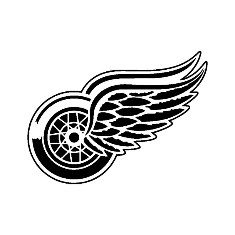 Detroit Red Wings - Design 1 - Die Cut Vinyl Decal - Custom Size