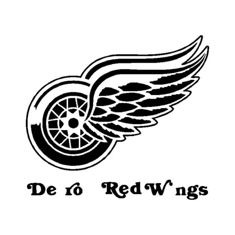 Detroit Red Wings - Design 3 - Die Cut Vinyl Decal - Custom Size