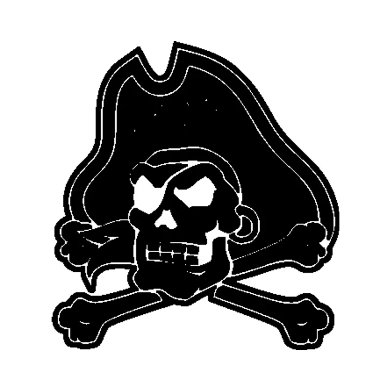 East Carolina Pirates Vinyl Decal - Custom Size